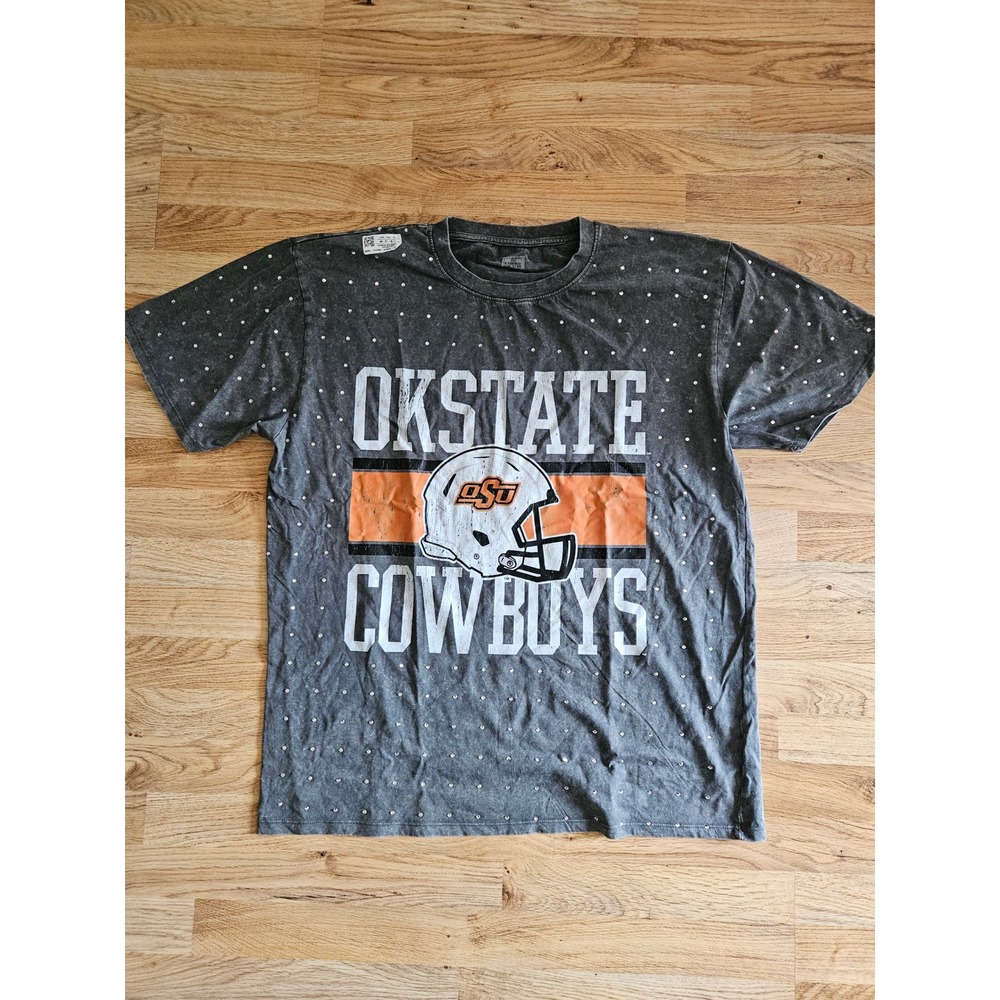 Oklahoma State Cowboys Gameday couture Rhinestone T Shirt Women's Size XL